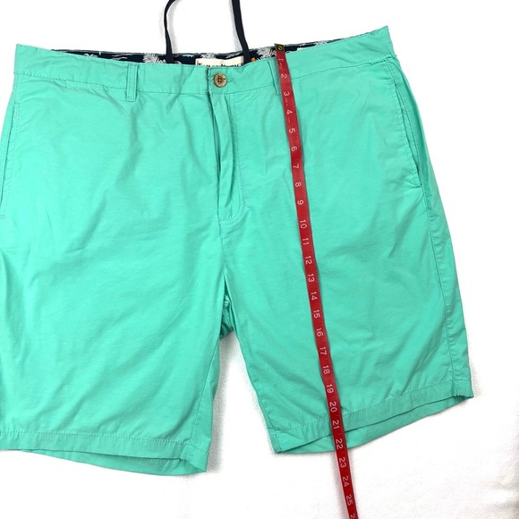 Taylor Vintage Turquoise Hybrid 9" Drawstring Men Stretch Walking Short Size 42 - Picture 12 of 13